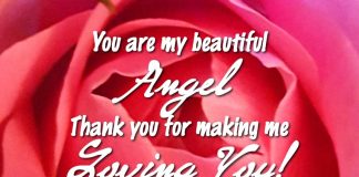 You are my beautiful angel - Valentines quotes