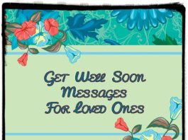 Get Well Soon Messages For Loved Ones