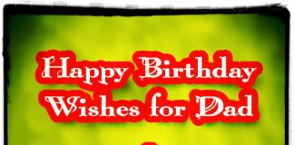 happy birthday wishes for dad