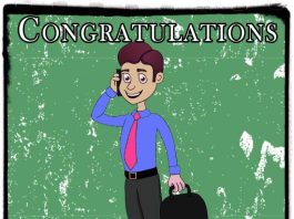 Congratulations on your new job messages