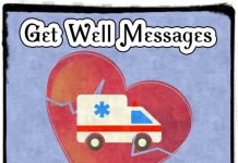 Encouraging get well messages after surgery