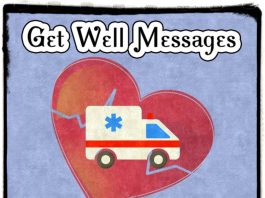 Encouraging get well messages after surgery