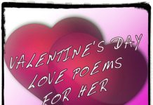 8 Sweet Valentine’s Day Poems for Her Valentine’s Day Love Poems For Her