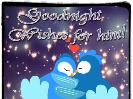 Goodnight Wishes For Him – Sleep Well My Love