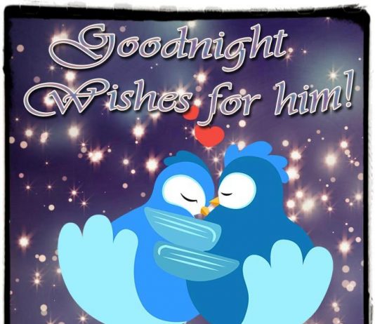 Goodnight Wishes For Him – Sleep Well My Love