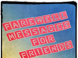 Farewell Messages for Friends