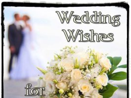 Wedding wishe for friends and congratulation messages