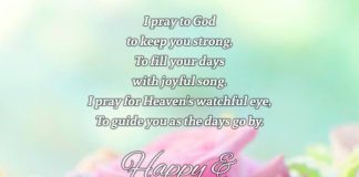 Birthday blessings and prayers - Happy and blessed birthday