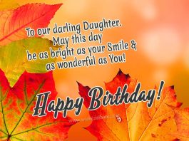 Birthday Wishes For Daughter