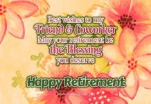 Happy Retirement Wishes For Colleagues