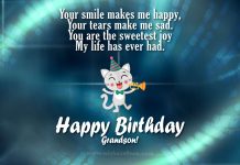 Happy Birthday Wishes For Grandson