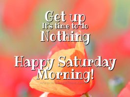 Happy Saturday Morning Messages