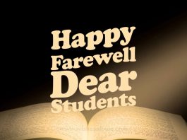 farewell messages for students