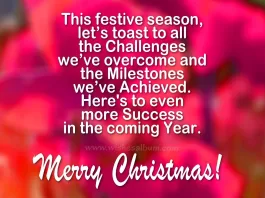 Christmas wishes for colleagues